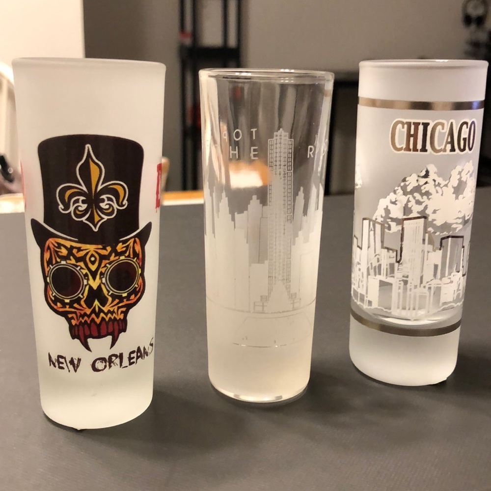 Tall shot glass Collection